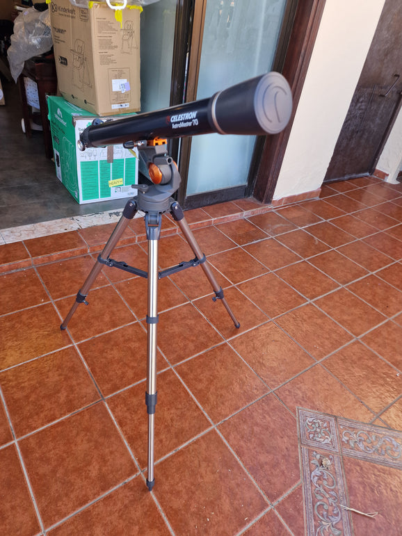 Telescopio, Negro,Celestron AstroMaster 70AZ