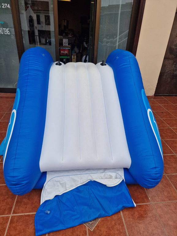 Tobogán De Agua Inflable Kool Splash Azul Intex