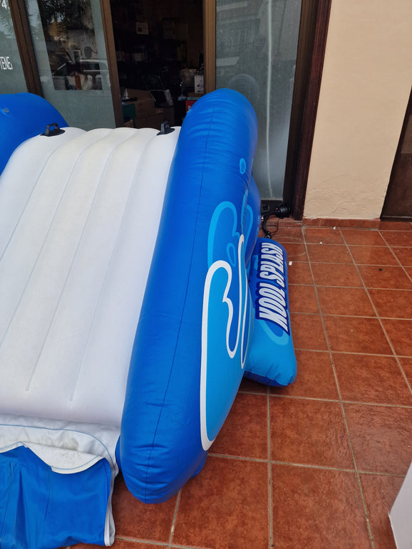 Tobogán De Agua Inflable Kool Splash Azul Intex