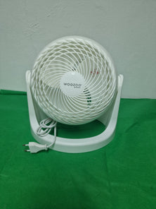 Ventilador de mesa, Blanco, 3 velocidades, Silencioso, Potente,Escritorio, Portátil,