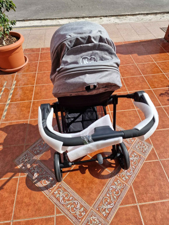 Silla bebe de Paseo, Carrito bebé, cochecito bebé, Reversible, Suspensión, Impermeable