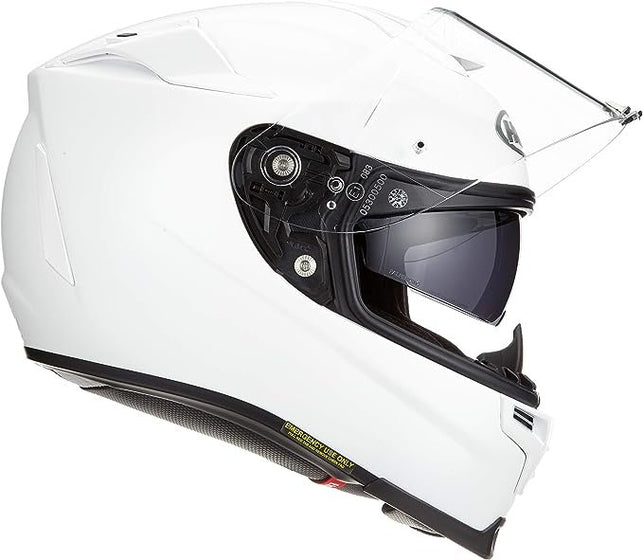 Casco de Moto, Hombre, Blanco Mat, M 🔺NUEVO🔺