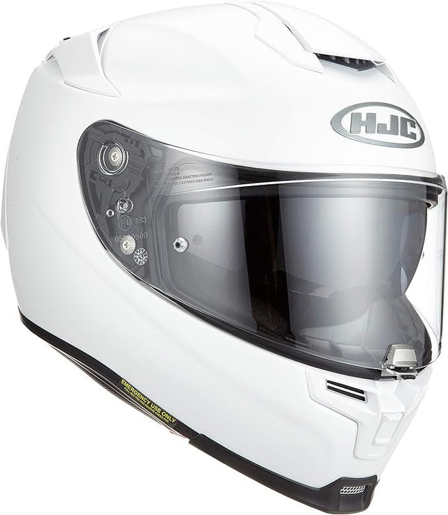 Casco de Moto, Hombre, Blanco Mat, M 🔺NUEVO🔺