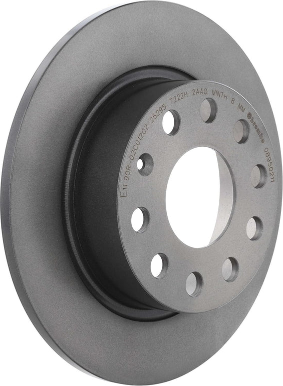 Brembo 08950211 Discos de Freno con Recubrimiento UV, Set de 2