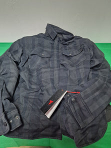 Camisa Moto Chaqueta Hombre Algodóncon FiberQL Aramida Protector