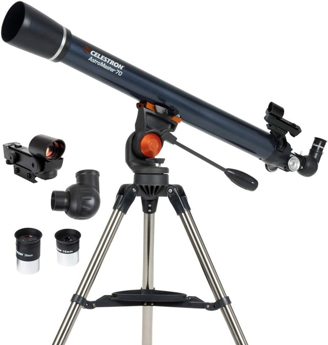 Telescopio, Negro,Celestron AstroMaster 70AZ