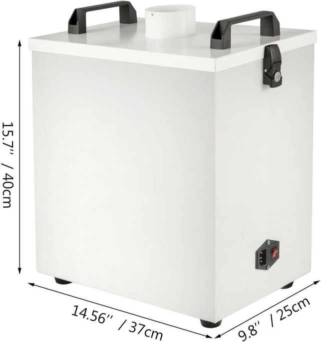 Purificador de Aire de 80 W, Extractor de Humos, 180 m³/H, purificador de Humo de bajo Ruido.