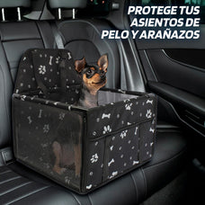 Protector de Asiento de Coche para Mascota Asiento de Coche Seguridad para Perros Gatos