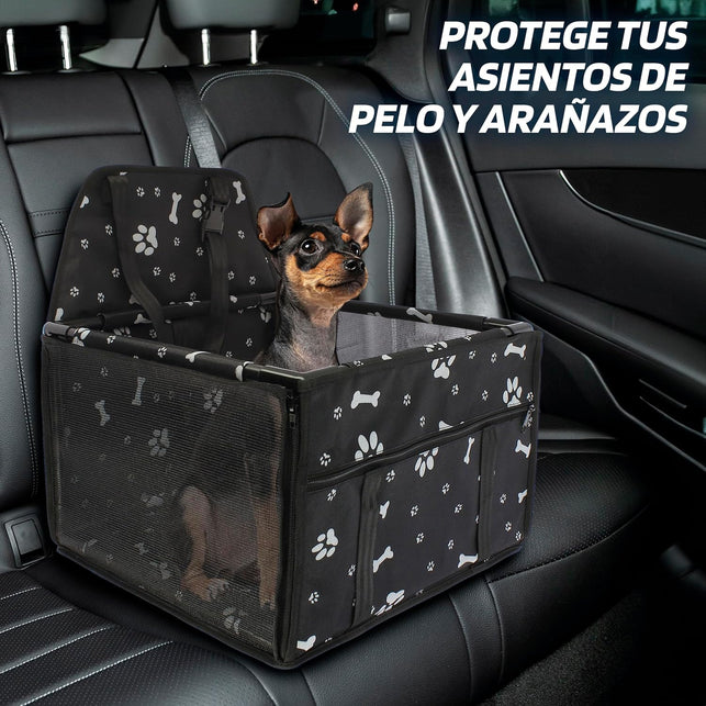 Protector de Asiento de Coche para Mascota Asiento de Coche Seguridad para Perros Gatos