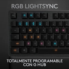 Teclado Gaming Mecánico con Reposamanos, RGB