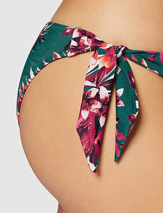 IRIS & LILLY Braga de Bikini con Anudado Lateral Mujer